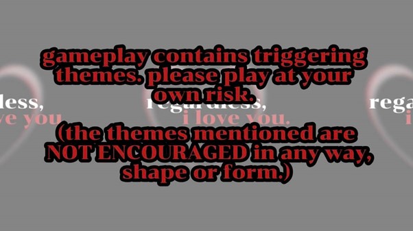 Regardless, I love you.